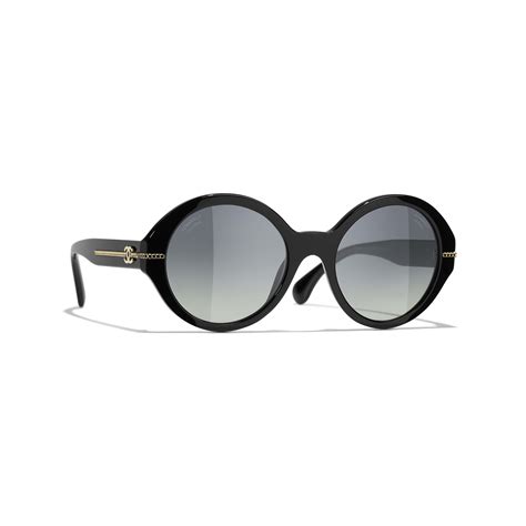 chanel round acetate sunglasses|CHANEL Sunglasses: Round Sunglasses, acetate — .